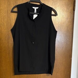 SPANX Black Sleeveless Blouse